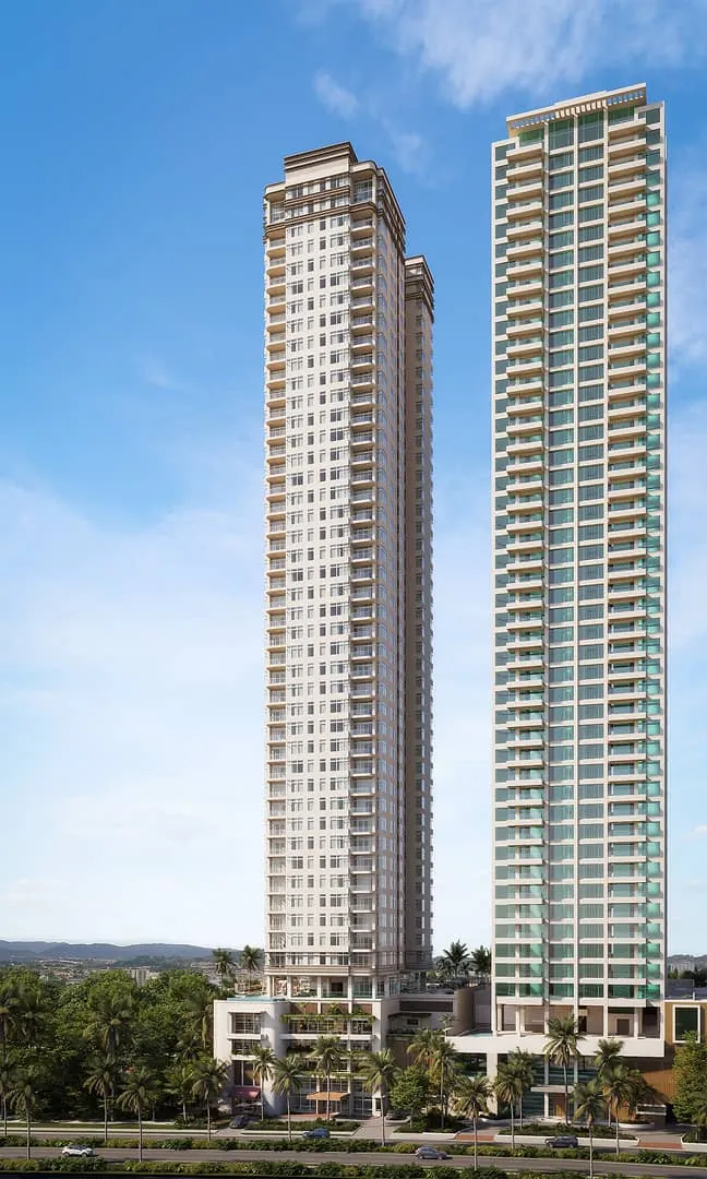 Vista de fachada general del proyecto ÉBANO